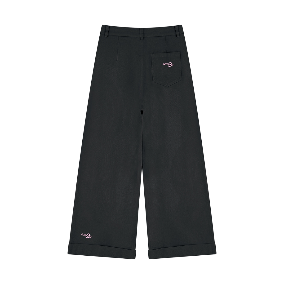 FallOv Female Basic Wide Leg Pants